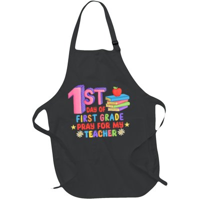 1st Day Of First Grade Pray For My Teacher Apron
