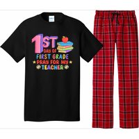 1st Day Of First Grade Pray For My Teacher Pajama Set