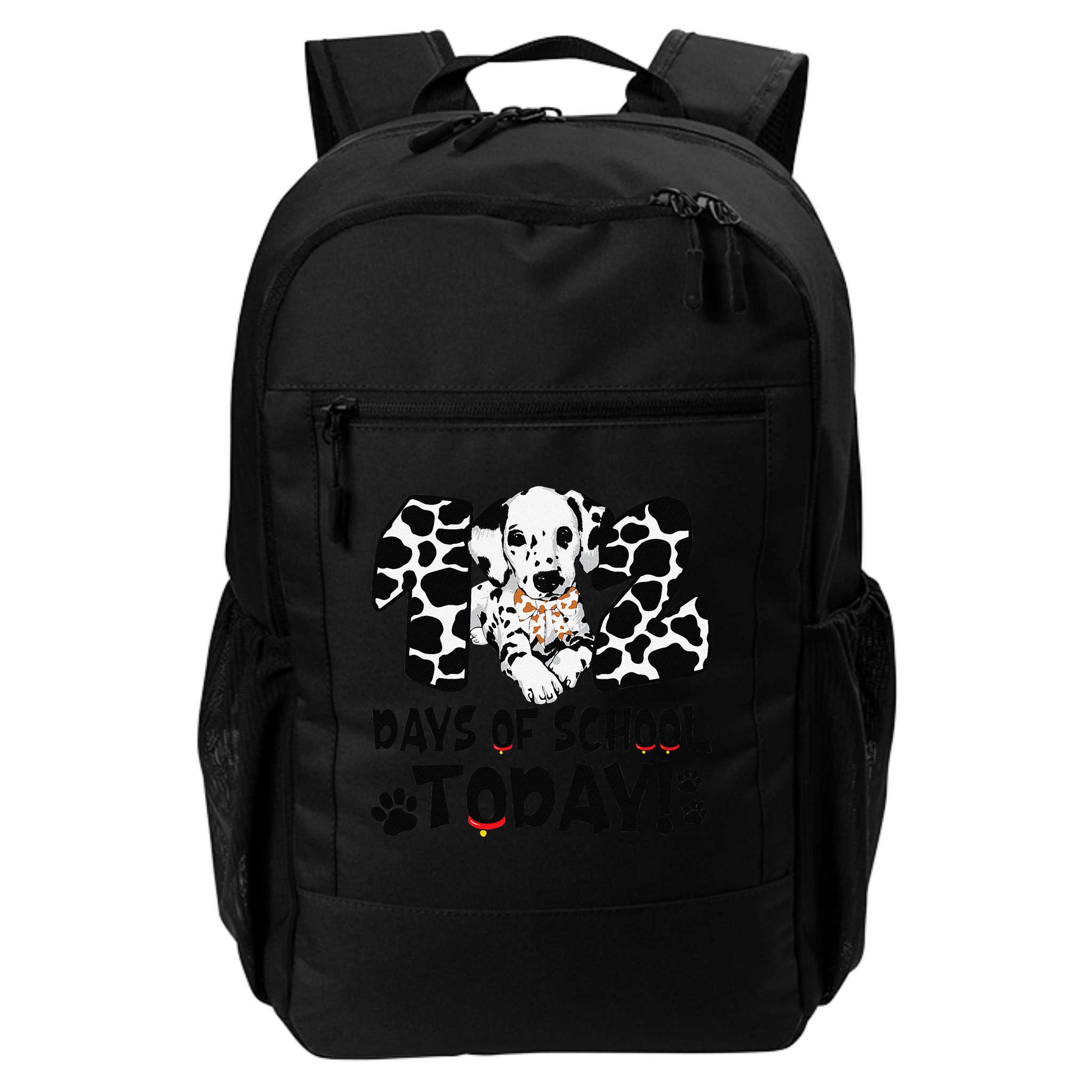 102 Days Of School Today Dalmatian Dog Funny 100th Day Backpack