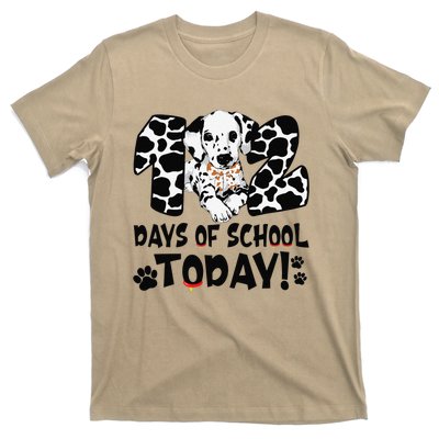 102 Days Of School Today Dalmatian Dog Funny 100th Day T-Shirt