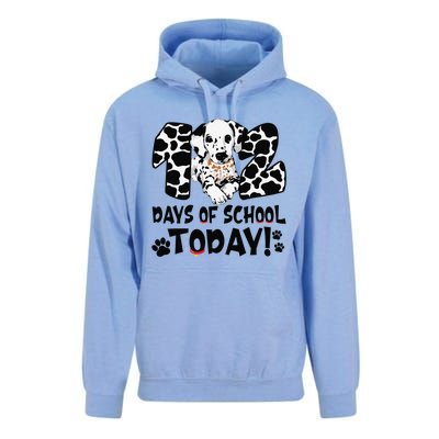 102 Days Of School Today Dalmatian Dog Funny 100th Day Unisex Surf Hoodie