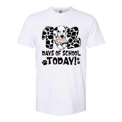 102 Days Of School Today Dalmatian Dog Funny 100th Day Softstyle CVC T-Shirt