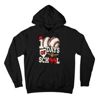 100 Days Of School Baseball 100th Day Of School Teacher Hoodie