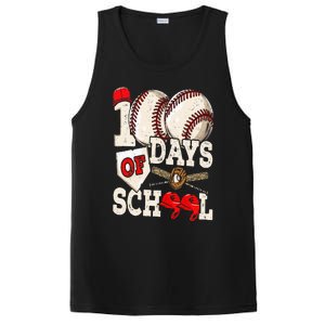 100 Days Of School Baseball 100th Day Of School Teacher PosiCharge Competitor Tank