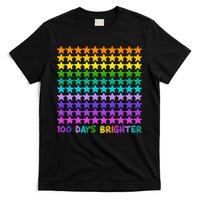 100 Days Of School Brighter Rainbow Star T-Shirt