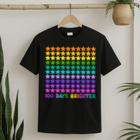 100 Days Of School Brighter Rainbow Star T-Shirt