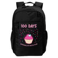 100 Days Of School Sprinkled With Fun Cupcake Backpack