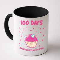 100 Days Of School Sprinkled With Fun Cupcake Mug