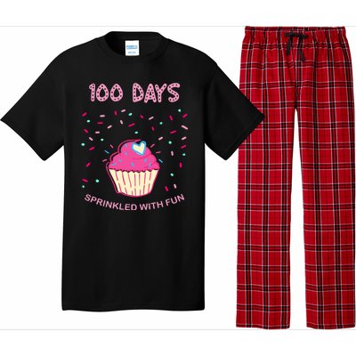 100 Days Of School Sprinkled With Fun Cupcake Pajama Set