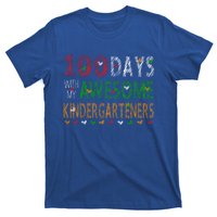 100 Days Of School Gift Teacher Gift Kindergarten Cool Gift T-Shirt