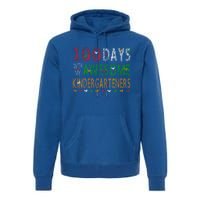 100 Days Of School Gift Teacher Gift Kindergarten Cool Gift Premium Hoodie