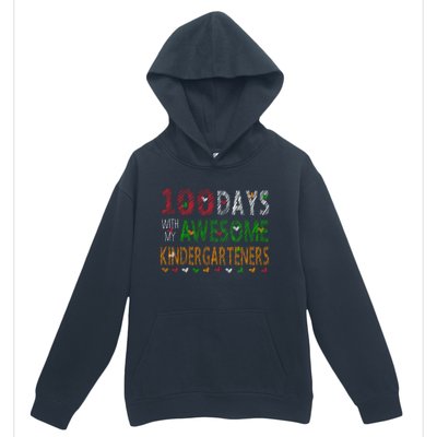 100 Days Of School Gift Teacher Gift Kindergarten Cool Gift Urban Pullover Hoodie