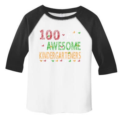 100 Days Of School Gift Teacher Gift Kindergarten Cool Gift Toddler Fine Jersey T-Shirt