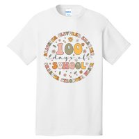 100 Days Of Shool Brighter Cleverer Smarter Sharper Stronger Wiser Tall T-Shirt