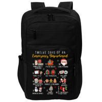 12 Days Of An Emergency Department Er Nurse Christmas Impact Tech Backpack