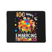 100 Days Of Embracing Differences Autism Awareness Mousepad