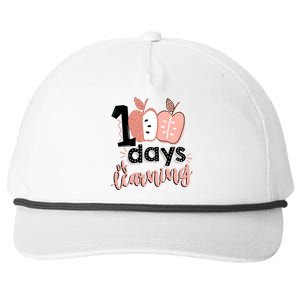 100 Days Of Learning Back To School Snapback Five-Panel Rope Hat