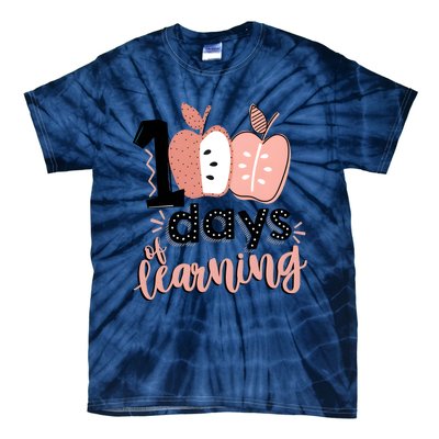 100 Days Of Learning Back To School Tie-Dye T-Shirt