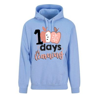 100 Days Of Learning Back To School Unisex Surf Hoodie