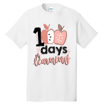 100 Days Of Learning Back To School Tall T-Shirt