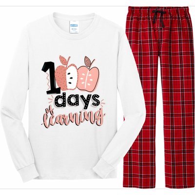 100 Days Of Learning Back To School Long Sleeve Pajama Set