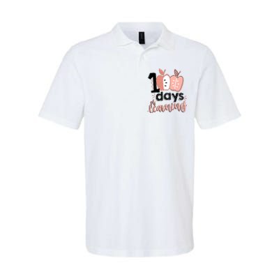 100 Days Of Learning Back To School Softstyle Adult Sport Polo