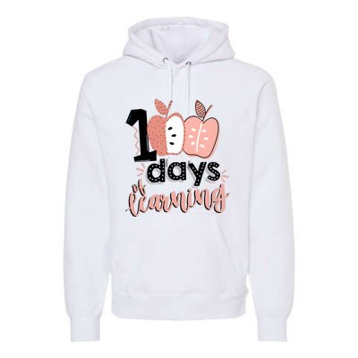 100 Days Of Learning Back To School Premium Hoodie