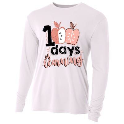 100 Days Of Learning Back To School Cooling Performance Long Sleeve Crew