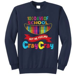 100 Days Of School Got Me Feeling Cray Cray Sweatshirt