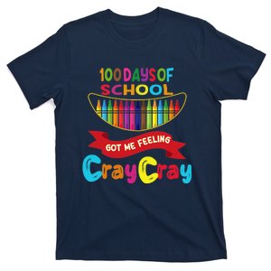 100 Days Of School Got Me Feeling Cray Cray T-Shirt