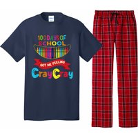 100 Days Of School Got Me Feeling Cray Cray Pajama Set