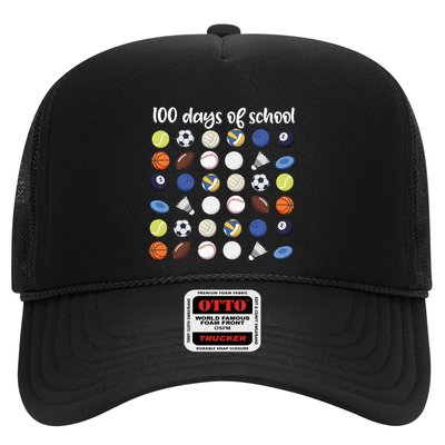 100th Days Of School Pe Teacher Trucker Hat