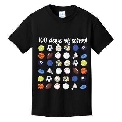 100th Days Of School Pe Teacher Kids T-Shirt