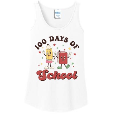 100 Days Of School 100th Day Of School Ladies Essential Tank