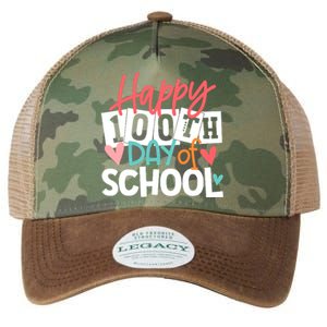 100th Day Of School Teachers Wo Happy 100 Days Legacy Tie Dye Trucker Hat