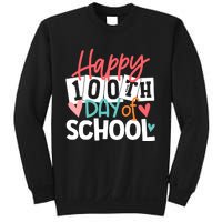 100th Day Of School Teachers Wo Happy 100 Days Sweatshirt