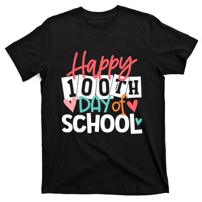 100th Day Of School Teachers Wo Happy 100 Days T-Shirt