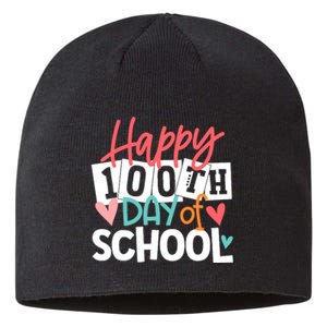 100th Day Of School Teachers Wo Happy 100 Days Sustainable Beanie