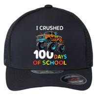 100 Days Of School Monster Truck 100th Day Of School Flexfit Unipanel Trucker Cap