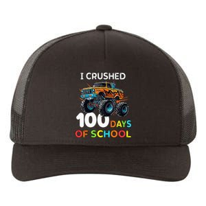 100 Days Of School Monster Truck 100th Day Of School Yupoong Adult 5-Panel Trucker Hat