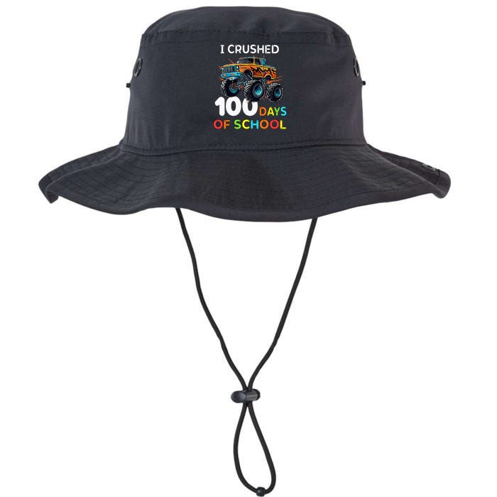 100 Days Of School Monster Truck 100th Day Of School Legacy Cool Fit Booney Bucket Hat