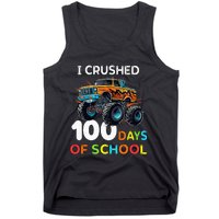 100 Days Of School Monster Truck 100th Day Of School Tank Top