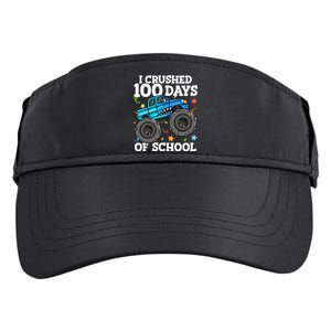 100 Days Of School Monster Truck 100th Day Of School Boy Adult Drive Performance Visor