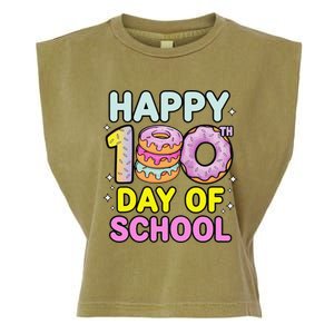 100 Days Of School Costume Teacher Student 100th Day Garment-Dyed Women's Muscle Tee