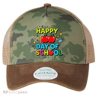 100 Days Of School Costume Teacher Student 100th Day Legacy Tie Dye Trucker Hat