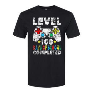 100 Days Of School Completed Gamer Gifts Level Up Gaming Softstyle CVC T-Shirt