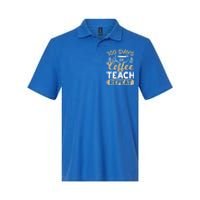 100 Days Of Coffee Teach Repeat 100 Days Of School Cute Gift Softstyle Adult Sport Polo