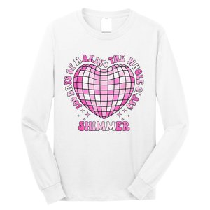 100 Days Of School 100 Days Of Making Whole Class Shimmer Long Sleeve Shirt