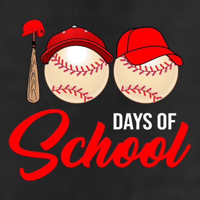 100 Days Of School Baseball 7 Panel Mesh Trucker Snapback Hat