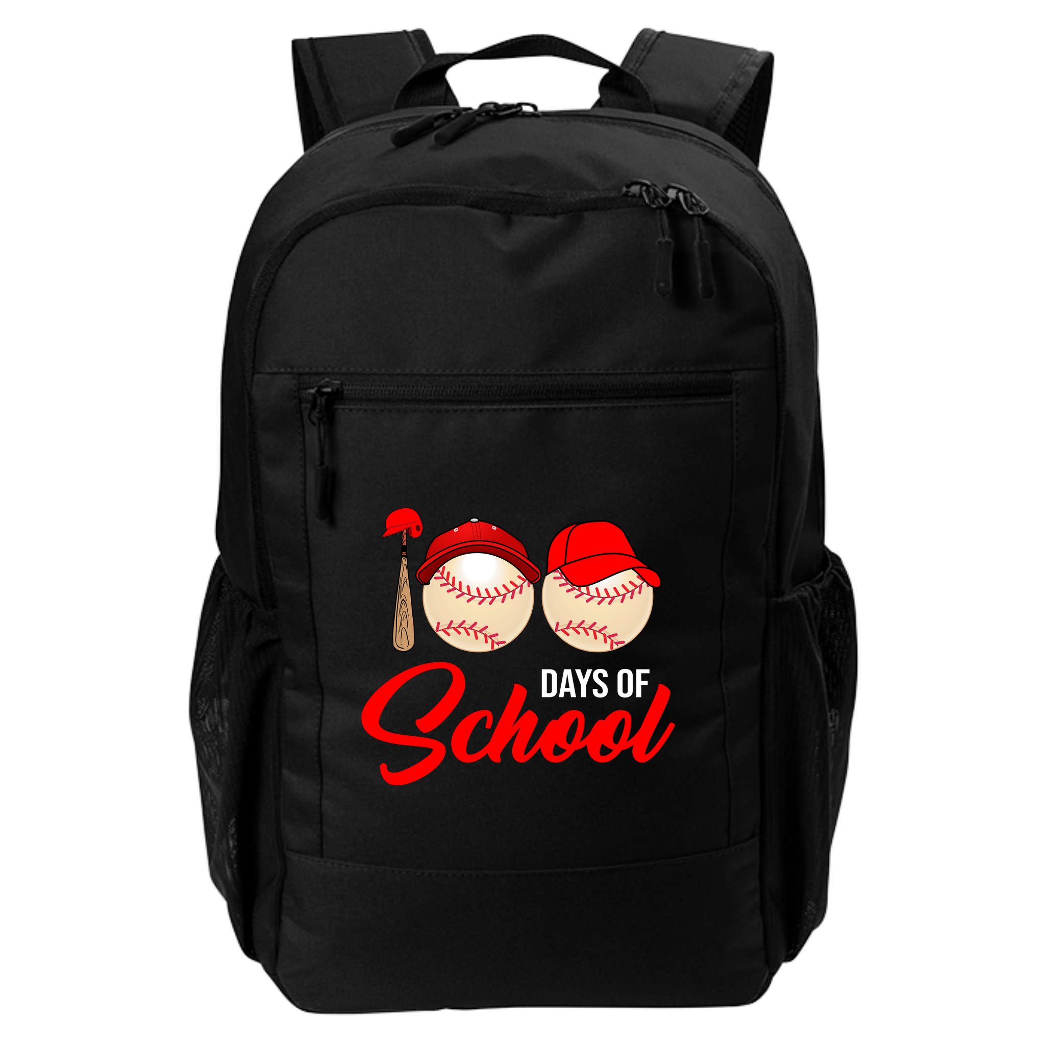 100 Days Of School Baseball Backpack